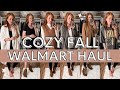 FALL WALMART HAUL! Coats, Booties, Sweaters, Vests, & More! | Moriah Robinson