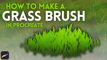 How to Make a Grass Brush in Procreate