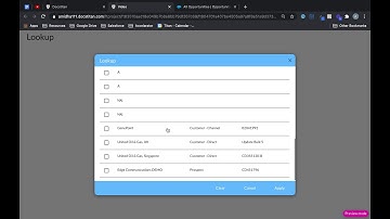 Lookup to display your Salesforce data in Titan Web