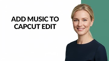 ADD MUSIC TO CAPCUT EDIT - Julia