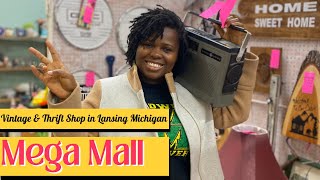 MEGA MALL ANTIQUE/THRIFT SHOP IN LANSING MICHIGAN