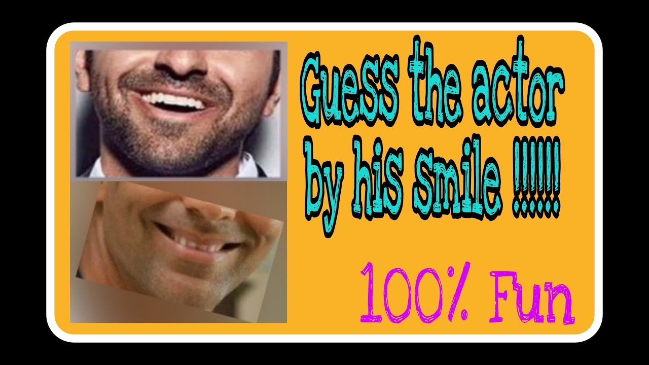 Guess the bollywood actor by their smile !!  | 