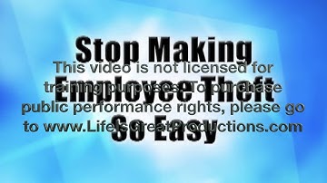 Learn to Stop Employee Theft Demo