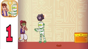 Maze Thief Puzzle - Gameplay Walkthrough Part 1 Levels 1-20 (iOS, Android)