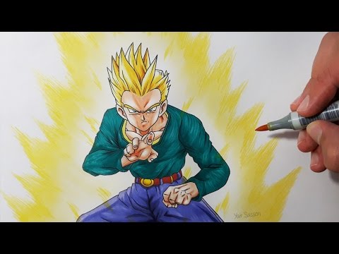 Featured image of post How To Draw Gotenks Super Saiyan 4 Gotenks super saiyan 4 orange hairs version gotenks could hypothetically reach the ssj4 level only if kid trunks and or son goten would have grown their tail back