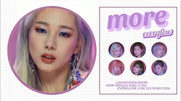 How Would EVERGLOW Sing “More” - K/DA