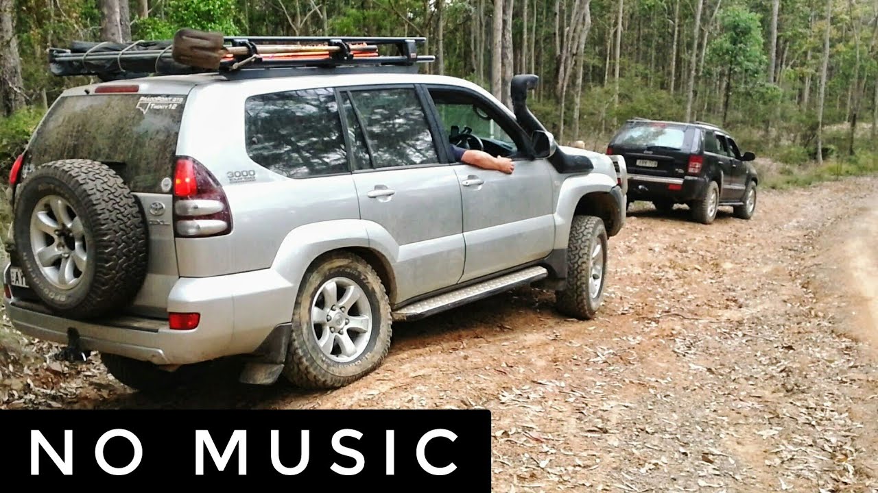REMAKE (NO MUSIC) Jeep Grand Cherokee vs Toyota Land Cruiser Prado ...