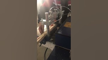 Horizontal double end mortiser