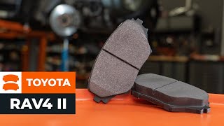 Montering Bremsecaliper reparasjonssett TOYOTA RAV4: videoopplæring