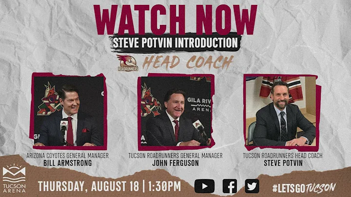 Roadrunners Introduce Steve Potvin
