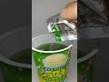 【ファミリーマート】シュワもこメロンクリームソーダゼリー【日本の不思議なゼリー】モコモコがすごい!!