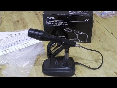 Yaesu Md100 Quick Look Ebay Update Video Below Youtube