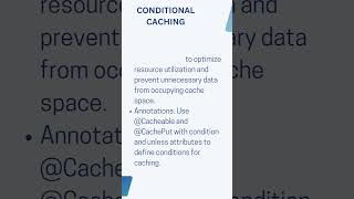 Top 7 Java Techniques to optimize caching in spring boot#shorts #caching #optimize #java #springboot