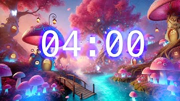 4 Minute Timer | Classroom Music | Fantasy Village | Fantastical Timer | Spring Timer