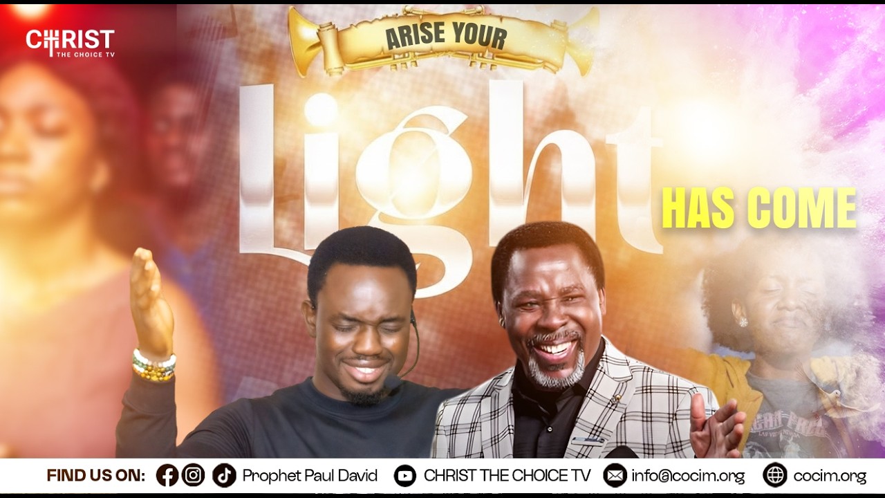 FRIDAY ONLINE PROPHETIC FIRE PRAYER WITH PROPHET PAUL DAVID!! #tbjoshualegacy #prophetpauldavid