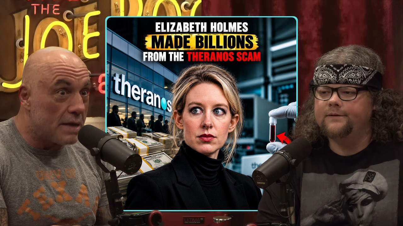 Joe Rogan Explains How Elizabeth Holmes Made Billions From Theranos Scam | Joe Rogan & Cody Tucker