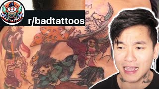 HORRIBLE Tattoos On r/badtattoos ft. Ariel Dejesus