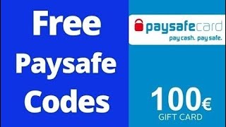How To Get Free Paysafecard Codes [NEW TUTORIAL]