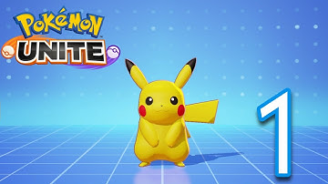 Pokemon Unite Mobile - Gameplay Walkthrough Part 1 - Tutorial and Pikachu (iOS, Android)