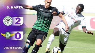 Konyaspor (2-0) Akhisarspor | 6. Hafta - 2017/18