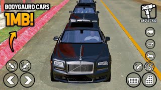 [1MB] Bodyguard Cars Mod For GTA San Andreas Android | Modding Master screenshot 1