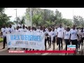 First Lady Jeannette Kagame joins youth in Walk to Remember 2015