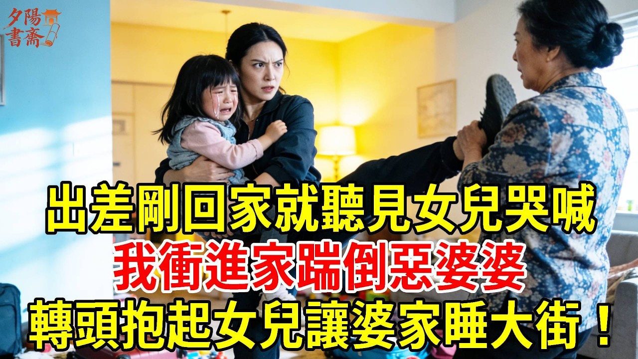 【優秀爽文】出差剛回家就聽見女兒哭喊，我衝進家踹倒惡婆婆，轉頭抱起女兒讓婆家睡大街！#為人處世#經驗#情感故事#戀愛#情感#婚姻#人生感悟