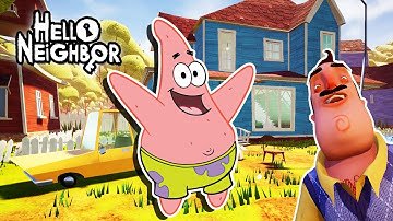 HELLO PATRICK STAR (SPONGEBOB) | Hello Neighbor Mod