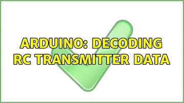 Arduino: Decoding RC transmitter data