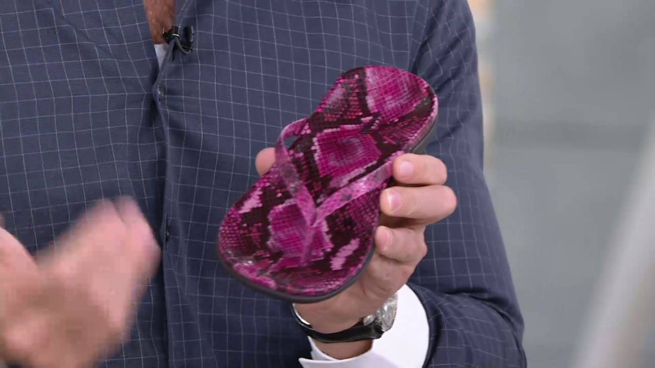 Vionic Orthotic Leather or Suede Thong Sandals - Corfu on QVC