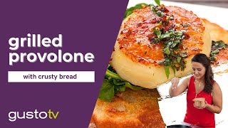 Natalia Makes ArgentinianStyle Grilled Provolone | One World Kitchen
