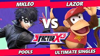 S Factor X3 - MkLeo (Joker) Vs. Lazor (Diddy Kong) Smash Ultimate - SSBU