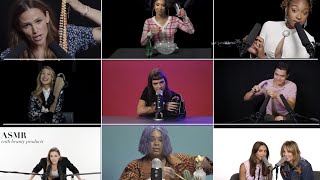 My favorite ASMR videos from celebrities | high volume