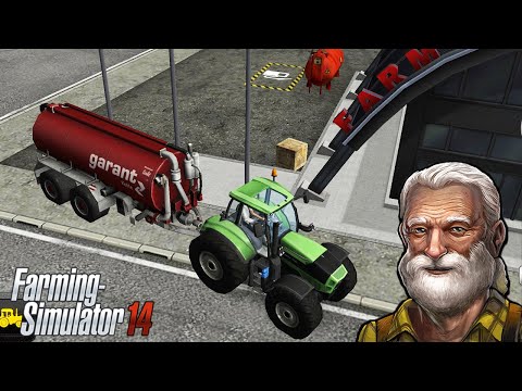 Fs14 Farming Simulator 14 - SLURRY TANK Timelapse !!!