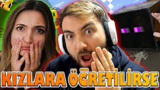 😈 Minecraft Kızlara Öğretilirse Bölüm 4 😈 | Minecraft Türkçe HAN KANAL KÜBRA NİSA