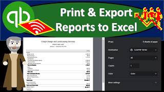 Print & Export Reports to Excel 1.45