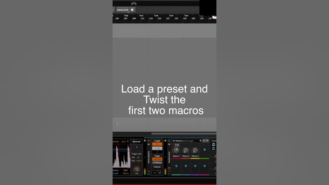 How to Make Half Time Music with My kilohearts Bass Presets YouTube