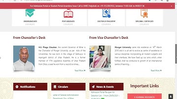 Munger University UG Part-2 Admission Payment Update #shorts