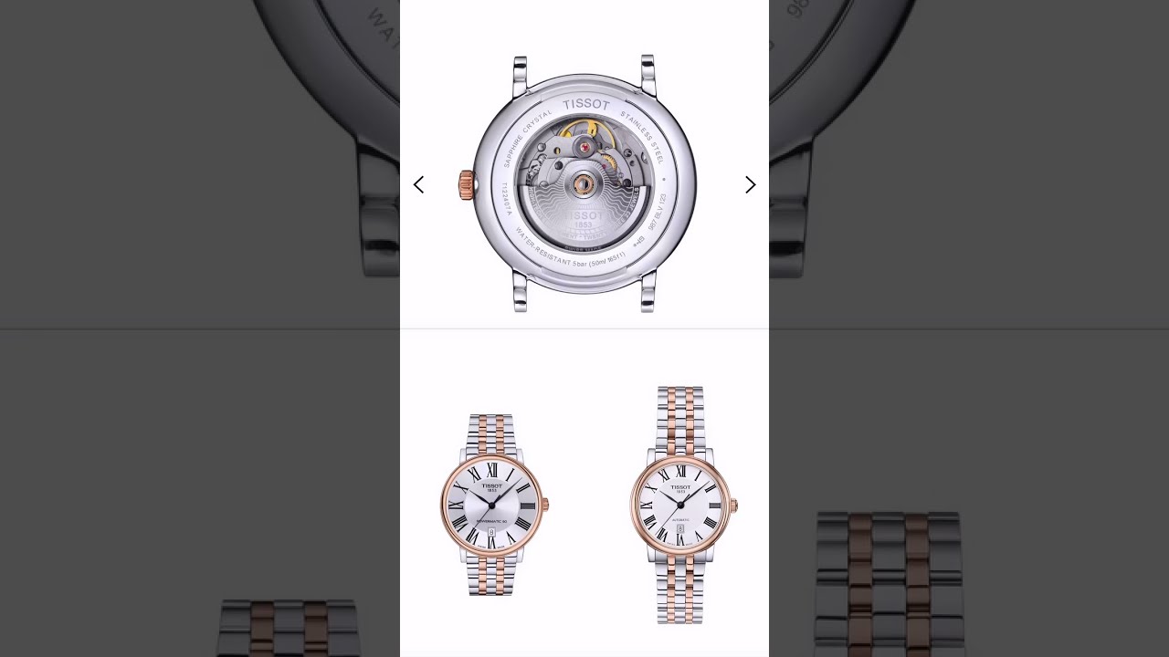 Tissot automatic(power reserve 80 hours)😍5 years warranty sapphire @watchgroup.iran 