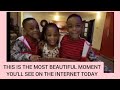 Yinka Ayefele "s Triplet And There Dad On Beautiful Christmas Moment