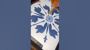 A pattern inspired by the iconic Portuguese tiles #procreateartist #procreate