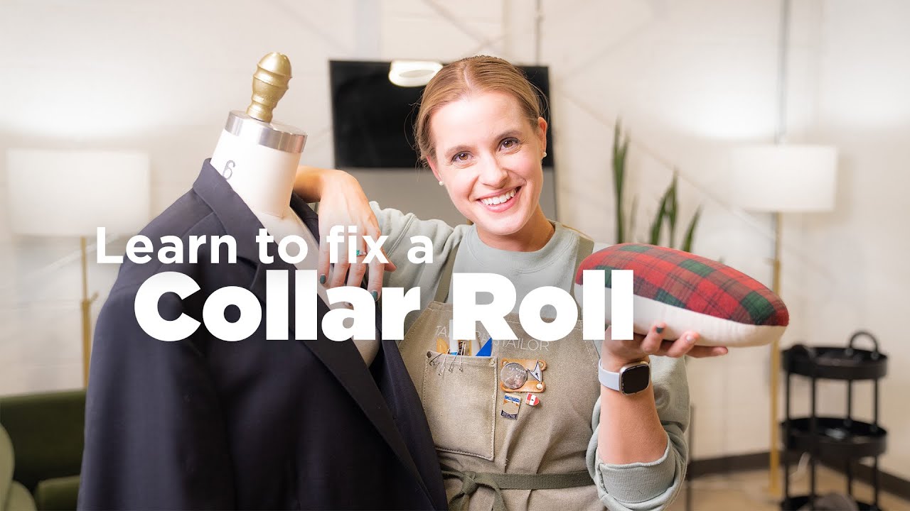 Suit Jacket Collar Roll Shoulder Blades Collar Roll Suit Collar Roll In Your Suit Jacket Or Sport  Coat? Easy Fix!