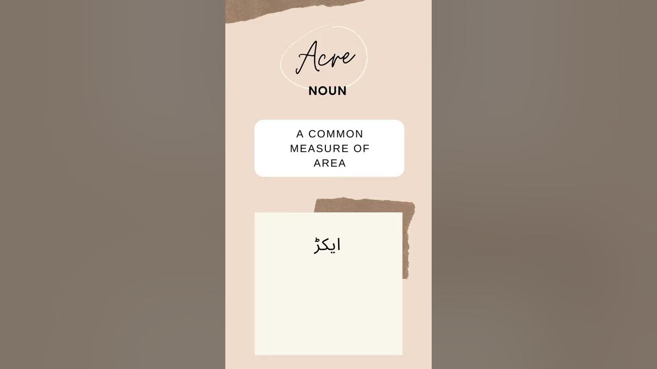 acre-meaning-in-urdu-hindi-word-of-the-day-english-vocabulary