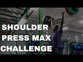 Barbell Overhead PRESS MAX Battle