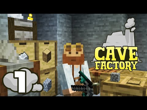 Видео: Cave Factory #01. Техномагия. Stoneblock. Самое интересное начало.