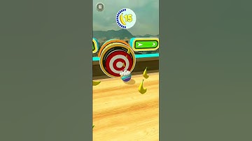 Going Balls Super SpeedRun Gameplay (Banana Frenzy Level) #shorts #rollingsky #ball