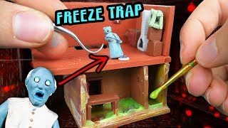 Making GRANNY'S New Secret Rooms Miniature House in POLYMER CLAY!