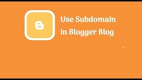 How to Setup Subdomain on a Blogger Blog to your own Domain in Godaddy