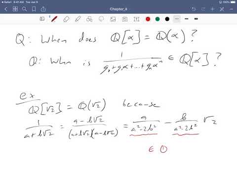 Algebraic Numbers