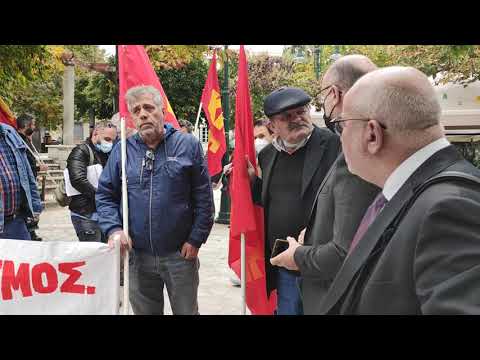 Αγρίνιο: Παράσταση διαμαρτυρίας